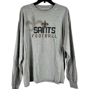 Reebok Saints New Orleans Football Long Sleeve Medium